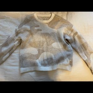 Lucky brand camo sweater